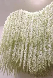 Künstliche hortensie wisteria blum für diy simulation hochhochhochbogen rattan wand heim home party dekoration gefälschte blume 7485568