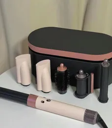 Włosy Styler Airwrap Volume + kształt Różowy system suszy Stylowe Stylowanie powietrza, mocny pędzel do suszarki do włosów z automatycznym lokalnym lokalerem dla Dyson HS05