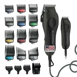 USA Pro Series Wired Hair Clippers Trimmers для легких домашних стрижек - Руководство с цветовой кодировкой включено - Модель 79804-100