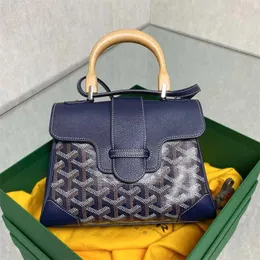 Mode trä topphandtag designer saigon väskor lyx handväska satchel underarm koppling mini läder väskor kvinnor pochette plånböcker mäns axel crossbody tote väska