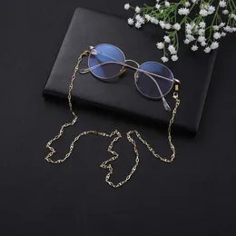 Eyeglasses chains Skyrim 2024 New Design Geometric Sunglasses Neck Cord for Women Glasses Ribbon String with Chain Lanyard Eyeglass Accessories