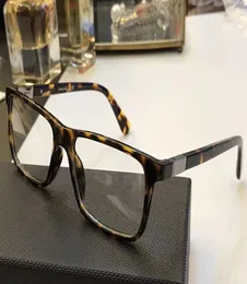 OPR 06SV Luxury Fashion Men Brand Designer Popular PD 06SV Glasses光レンズスクエアフルフレームBlack Tortoise最高品質5993615