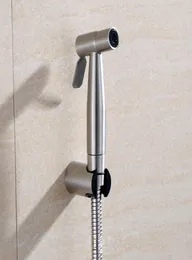 Campione Link304 in acciaio inossidabile portatile Spray Gun Shower Showel Nickel Wilet Bidet Spray Testa SET3241280