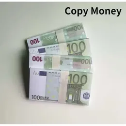 Euro Dollar 10 Copy 20 Prop 50 100 200 500 Party Supplies Movie Movie Money Play Collection 100pcs/pack 0 0 0 0pcs/pack