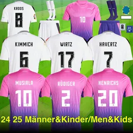 24 25 MUSIALA HAVERTZ MUSIALA KROOS SOCCER JERSEY 2024 EURO Puchar Pucharu Niemiecka Narodowa drużyna fanów fanów Piłka nożna Splayer 2025 mężczyzn Kit Kit Home Away Gnabry