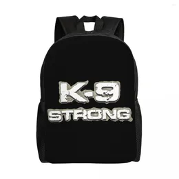 Backpack K9 Forte mochilas NPDF para homens Alunos da faculdade de homens