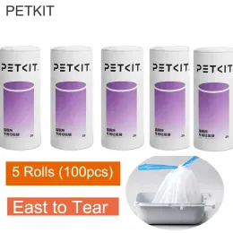Housebreaking PETKIT Poop Bag Replacement Trash Bag Waste Bag for Pura X Pura Max Automatic Self Cleaning Cat Litter Box Cleaning Supplies