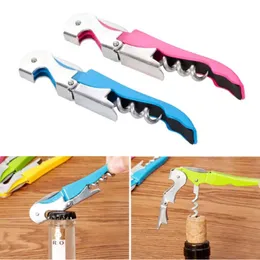 Corkscrew Wine Openers Kitchen Tools Home Stainless Steel Double Beer Bottle Opener