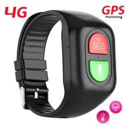 Смотреть S8 пожилой телефон 4G Call Smart Watch SOS AntiLoss GPS позиционирование трекер сердечного ритма артериальное давление спортивные шрифт шаговые шрифты