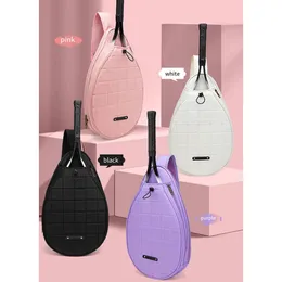 Hållbart mode Lätt vattentät stor kapacitet Tennisracket Bag Badminton Gym Ryggsäck Squash Racquet Shoulder Bag 240507
