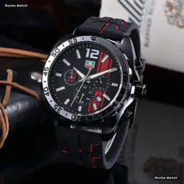 Senna Tag Heure Watch Top Brand Tag F1 Racing Series Luxury Watch Sport Sports Silicone Strap Super Luminous Tag Watch Designer Automatic Designer 724