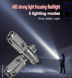 Чрезвычайно яркий ABS Sond Light Focus Светодиодный фонарик на открытом воздухе Портативный домашний домохозяйственный многофункциональный фонарик Luminou3388793565