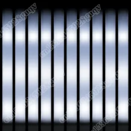 Pinsel weiße helle Schaumstangen LED -Schaumstangen glühen Zauberstäbe mit 3 Modi farbenfrohe blinkende Schaumstoffhellstangen leuchten in dunklen Partyvorräten