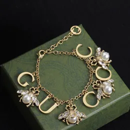 Bracciale Designer Bracciale Bracciale Pearl Bee Bracciale G Gioielli Regalo Braccialetti Regali di gioielli per coppie