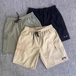 Designer shorts masculinos ao ar livre de shorts leves à prova d'água rápida de verão calças de carga casuais femininas