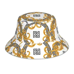 Modern Baroque Reflective Bucket Hat Summer Hat Fisherman Hat Folding Womens Sun Visor Hat 240429