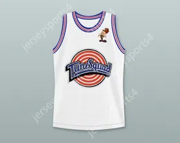 Custom Nay Mens Youth/Kids Space Jam Elmer Fudd 53 Tune Squad Basketball Jersey with Elmer Fudd Patch Top Stitched S-6XL