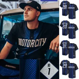 Miguel Cabrera 2024 City Connect Tigers Jersey Matt Vierling Javier Baez Jake Rogers Riley Greene Spencer Torkelson Carson Kelly Meadows Zach McKinstry pre order