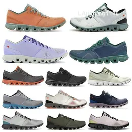 Jeden chmurę X Trener Buty do biegania Man Woman Sneaker 3 1 OC Clouds pochmurno x3 x1 Ivory Black Orange Sea Green Run Zapatillas Rozmiar 5.5 - 12 Szybki statek