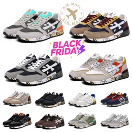 Designer Premiatas Schuhe Italien Neu für Männer Frauen Sneakers Echte neue Vintage Premiate Sneakers Paar Rice Premiada Schuhe Laufen Sneakers Casual Shoes Mick-6172