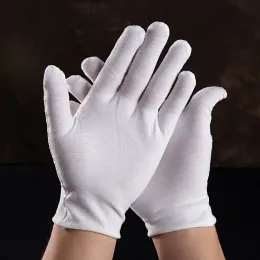 Handschuhe 24 Pack schwarze Baumwollarbeit Handschuhe Männer Frauen Stoff Handschuhe Liner für die Handhabung von Filmmünzen Metall Archivfoto Handling Kunstmalerei