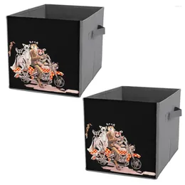 Storage Bags Folding Box Nice Keepsake Fantastic Mr. Family On A G Tank Large Capacity Towels Durable Creative Convenient