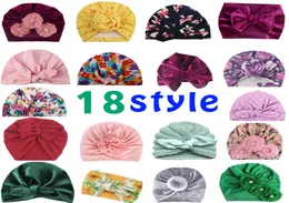 18 Style Baby Hats Bunny Ear Caps Turban Węgar