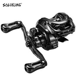 BMC100 150G BFS Reel Baitcasting kołowrotek z przeciąganiem Clciker 8.1 1 Duchowa prędkość 5KG11LB Power drag 111 BB Baitcaster Fishing Reel 240507