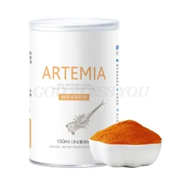 Feeders 150ml Aquarium Tropic Fish Food Artemia Shelling Eggs Brine Shrimp Shelling Eggfood for Feeding Baby Fishes Drop Shipping