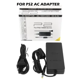 Joysticks New Eu US Plug 100 ~ 240V 50/60 Гц Адаптер переменного тока для PlayStation 2 DC 8,5 В адаптер для PS2 Slim 70000 Series Dropshipping