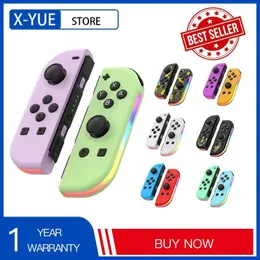 Игровые контроллеры джойстики Joypad Switch Controller с RGB Light J0507