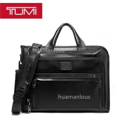 Business Business Plecak laptop Tumy ismy męskie inicjały teczka moda etui chestbag notebook projektant luksusu Tumiisbag 2603110 Top 8foo