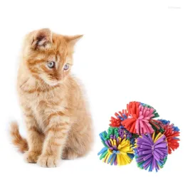 Toys Cat Toys 5pcs eva Flower Ball Soft Dog Puppy Kidten Chem Chew Bite Interactive Foring for Toy