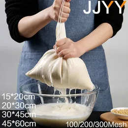 Sacca da filtro homebrew di birra jjyy per la preparazione di attrezzi per coltura di pulizia a bordo di bordo di malto in gusto di nylon da dadi alimentari di nylon succo di latte filte 240428