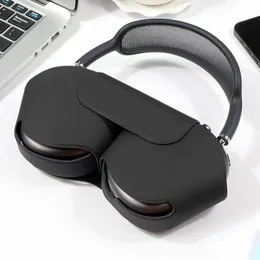 För Apple -hörlurar AirPods max headset trådlösa Bluetooth -hörlurar datorspel headsetstereoskopiska brusreducering öronsnäckor
