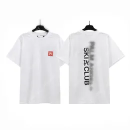 Palm PA HARAJUKU 24SS Summer Letter Printing Logo Ski T Shirt pojkvän gåva Löst överdimensionerad hiphop unisex kort ärmälskare stil tees änglar 2272 cpx