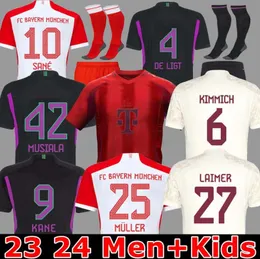 2024 2025 KANE KALATORY KANE 24 25 Sane Football Shirt Musiala Gorezka GNABRY BAYERNS MUNANCH CAMISA DE FUTEBOL MEN KITY KITE