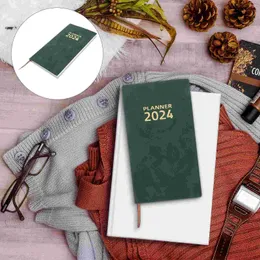 Agenda Book Schedet Notepad Delicate Planner Notebooks Office Paper Notebookss Daily English