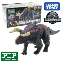 Diğer Oyuncaklar Takara Tomy Ania Jurassic World Triceratops Titusi Simüle Yaban Hayatı Dinozor Modeli Ortak Hareket Tobil240502