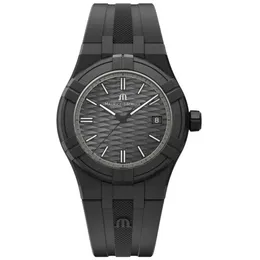 Дизайнерские женские часы Maurice Lacroix Watch Высококачественный 5A Aikon Quartz Movement Watches Rubber Strap Diamond Orologio Date Womenwatch Montre Relgio Watchbox 8AR0