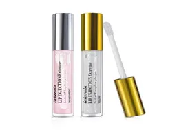 Lip Gloss 2pcs Volumização instantânea Lips Reparação de plumper Reduce linhas finas Máscara de hidratante duradouro Cuidado de óleo sexy sérico de gordura2603148