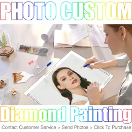 Craft Sdoyuno Diamond Painting Photo Custom DIY Kit Embroidery Diamond Art Diamond Painting Tools Accessories Home Decoration