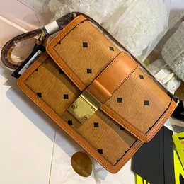 Prawdziwa skórzana torba portfel Kobiety luksusowe Projektanci torby MCMCS torby modowe torba na ramię torebki