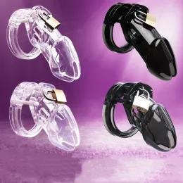 Produkty 2 Rozmiar Mężczyzna klatka czystości urządzenia Mała/standardowa klatka z pierścieniami Erotyka Mosiężna Mosiężna Zamocowanie Zabawki seksualne dla mężczyzn