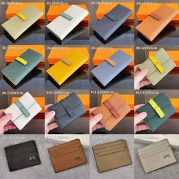 High Quality Designer Wallets Women's Fashion Portable Mini Long Short Purses Multicolor Card Holders with Box 18cm 12cm 22781 27438