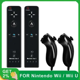 Controladores de jogo Joysticks 2-in-1 Wireless Gaming Board Controller para Nintendo Wii Games Wii U Remote Control Joystick J240507