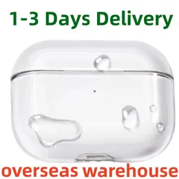 US EU Warehouse For Apple Airpods Pro 2 Air pods Pro 2 3 Earphones 2nd Headphone Accessories Silicone Protective Cover Apple Wireless Charging Box Shockproof Case