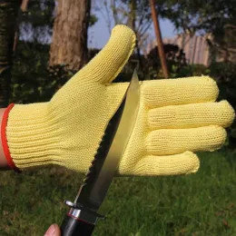 Rękawiczki 1 pary przemysłowe rękawiczki antykutowe bezpieczeństwo kroja krocza kęt kuchenna Butcher Resektyczne rękawiczki bezpieczeństwa