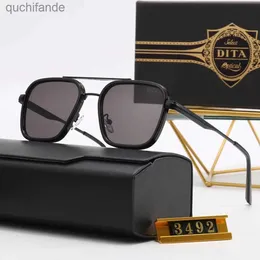 Retro Original Ditar Designer Солнцезащитные очки Новые пилотные очки тренд для приводных очков для похудения солнцезащитные очки против UV Antiage Glasnes с логотипом бренда