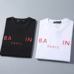 Neueste Designerin Luxus-Männer T-Shirt 3D-Buchstaben Monogrammed und Stickereien männliche weibliche T-Shirt-Hemden Cotton Cason Kurzarm T-Shirts Tops T-Shirts für Männer Frauen
